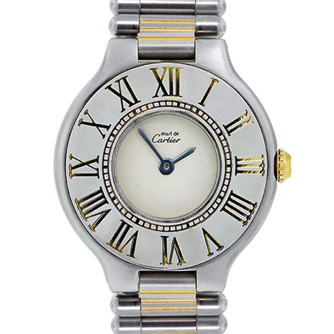 must de cartier watch replica|cartier must 21 women's watch.